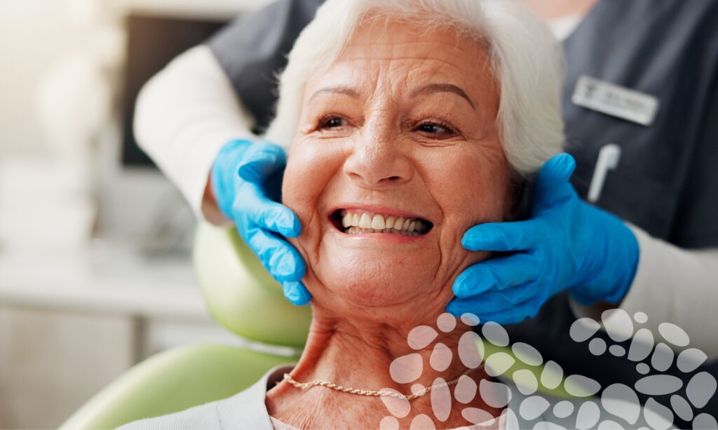 Say goodbye to denture glue.